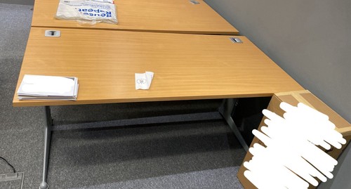 Wooden office desk new - desk,