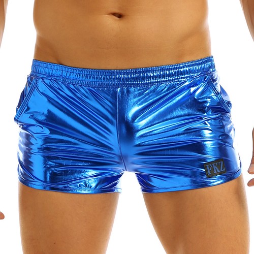 Men holographic shiny metallic - men,