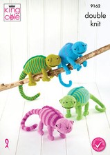 Knitting Pattern Chameleon