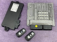 BMW E60 E61 525i N52 Engine ECU Kit DME CAS 3 Lock Set RCL Key 7567178 5WK98085