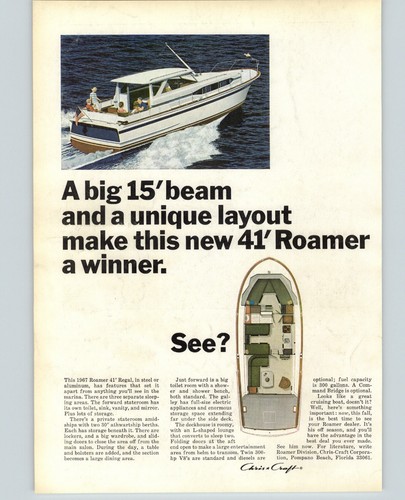 1966 paper chris craft - 1966,