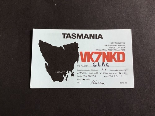Vintage qsl radio - vintage,