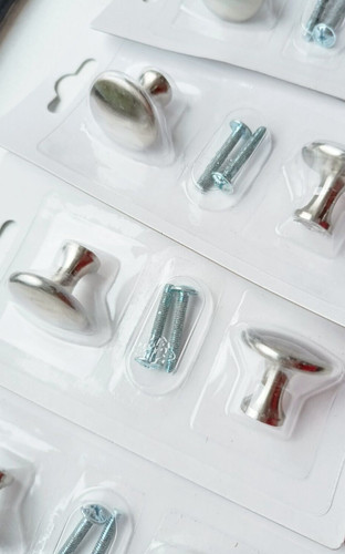 Ikea silver knobs - x10, 5