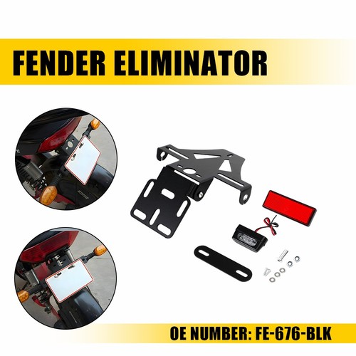 Motorbike number plate bracket - number,