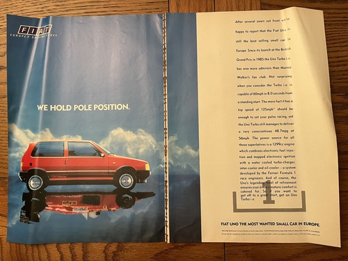 Original vintage 1987 mk1 fiat - 1987,