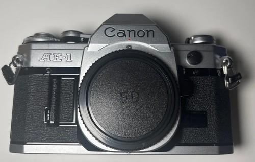 Canon film camera with - ae-1,