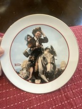 Norman Rockwell Plate 1982 CW