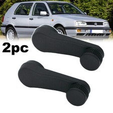 1Pair Left + Right Window Winder Crank Handle For VW Golf MK3 MK4 Beetle Caddy ⭐