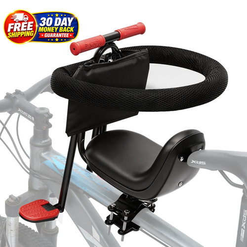 Kids bike seat front - seat, mounted