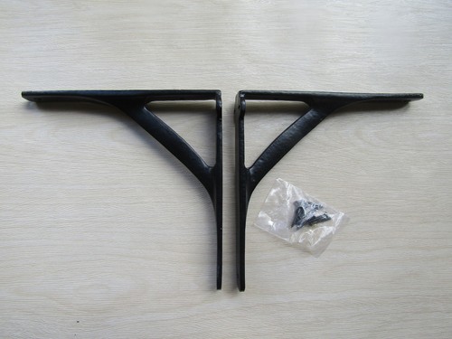 Cast iron shelf - , brackets