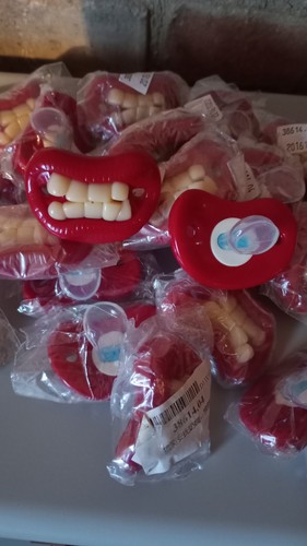 Dummy pacifier soother red - pacifier,