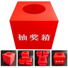  Donation Boxes for Fundraising Multi-function Raffle Ticket with Slot