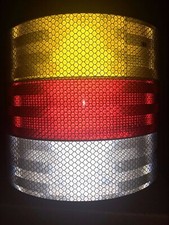 Diamond Grade ECE 104 Conspicuity Reflective Tape HGV Truck Trailer UK Seller