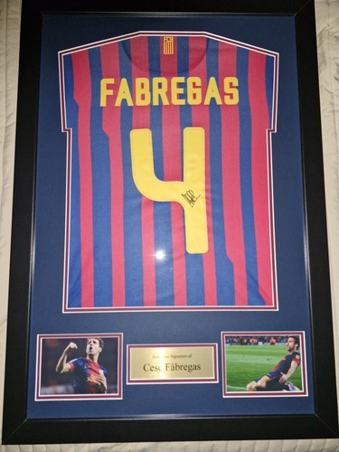 Cesc fabregas barcelona framed - fabregas,
