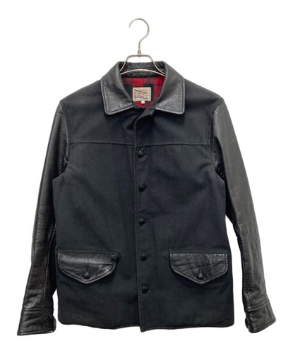 Duffer switch leather jacket - duffer,
