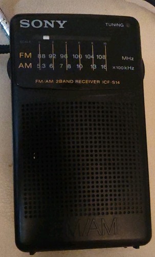 Vintage sony japan - sony, icf-s14