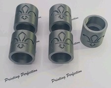 5 x Silver Scout Woggle