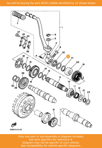 Yamaha washer plate - washer,, (0.9t)