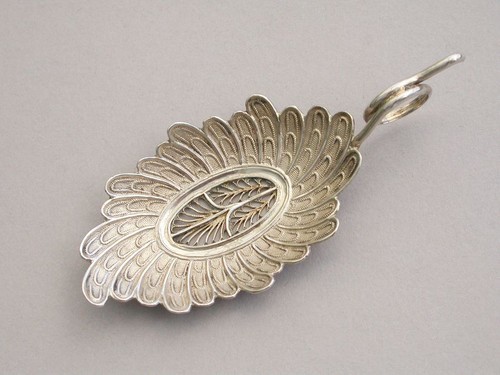 George iii silver feathered - silver,