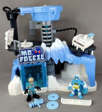 Imaginext DC super friends Mr Freeze & Batman Arctic HQ Lair & Action figure