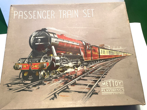 Boxed mettoy passenger train - boxed,