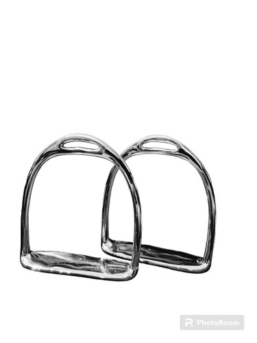 Pair rocking horse stirrups - pair, of