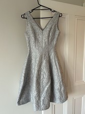 Coast Womens Dress Silver/grey