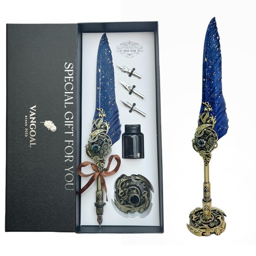 Vangoal steampunk feather pen - vangoal,