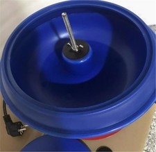 Vibrating Tumbler Jewelry Vibratory Polisher Polishing Machine 240 Mm Brand N vg