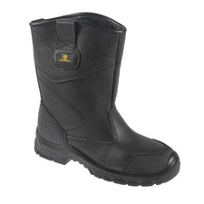 Mens leather rigger - leather,