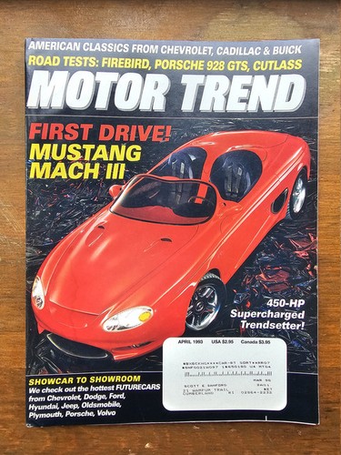 Motor trend magazine april - motor,