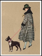 BOSTON TERRIER DOG ART PRINT