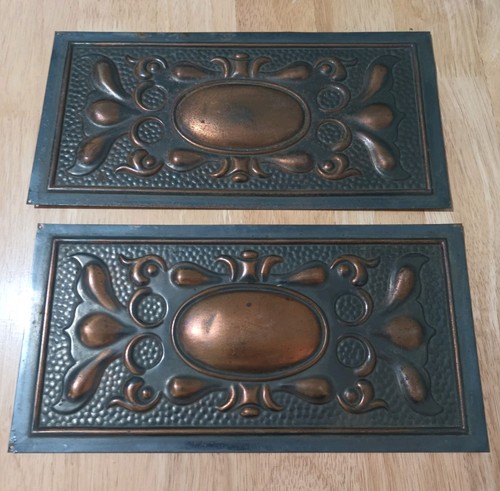 Antique art nouveau panels - antique, 2