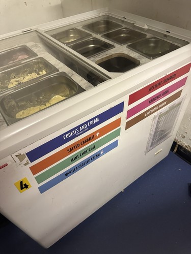 Ice cream freezer - cream,