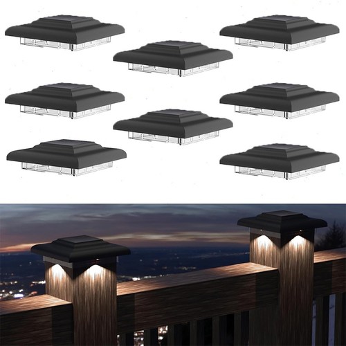 Solar deck post lights - solar,