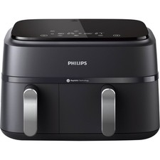 Philips Domestic Appliances NA351/00 Air Fryer Free Standing Black / Silver