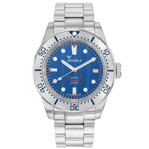 Squale 1545ssblc blue dial - 1545ssblc.ac,