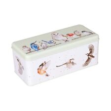 Wrendale Designs Birds Design Cracker Tin  Biscuit tin Country Set Light Green