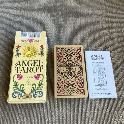 Vintage 1980 angel - angel, tarot
