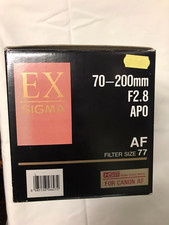 Sigma 70-200 F2.8 Lens --