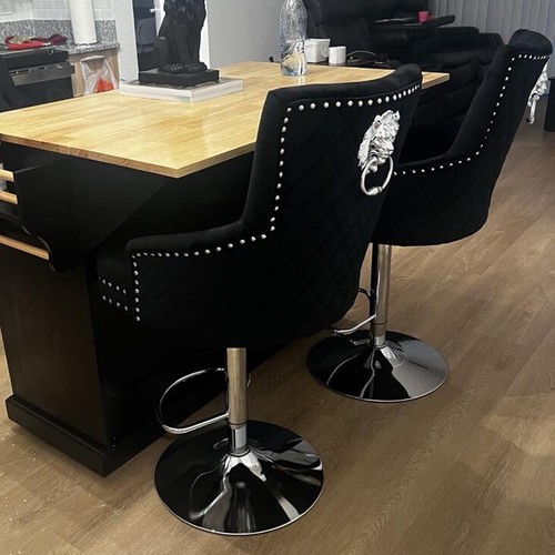 Luxury velvet swivel - swivel, bar