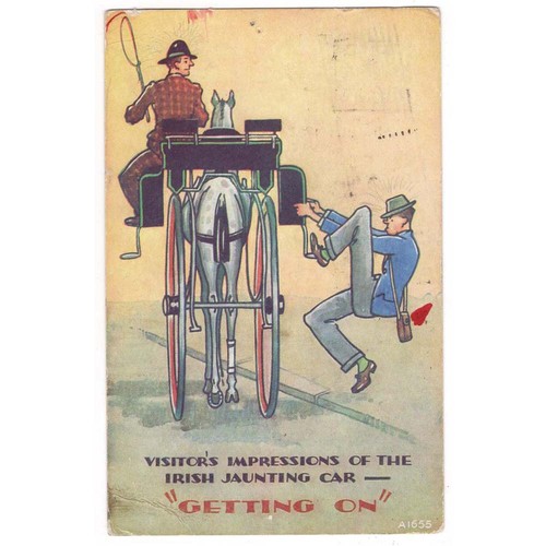 Ireland irish jaunting car - jaunting,