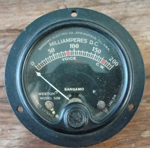Sangamo vintage milliamp - vintage,