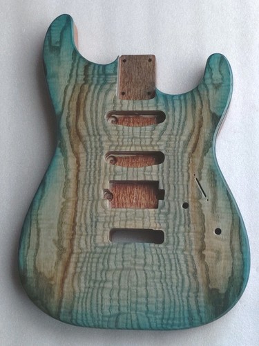 Style hss guitar body - s-style, ash