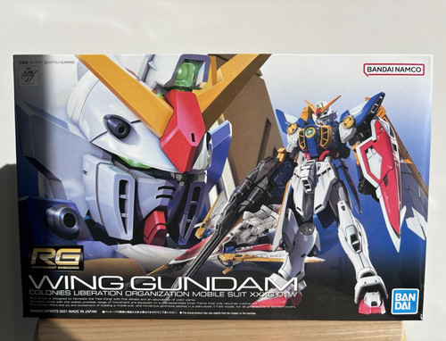Bandai 035 wing gundam - rg,