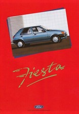 Ford Fiesta XR2i S CLX classic car brochure brochure 1989 15