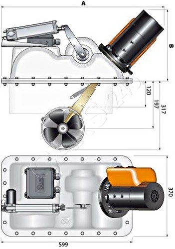 Quick retractable bow - quick, thruster
