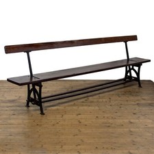 Antique Pitch Pine Flip Over