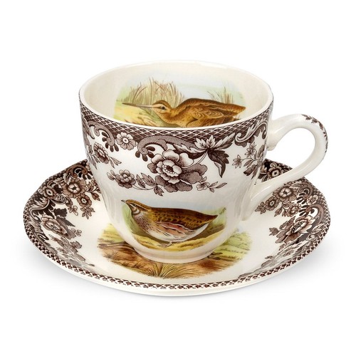Spode woodland teacup saucer - woodland, &