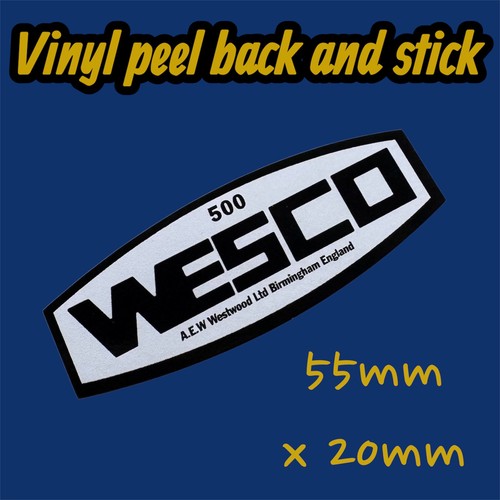 Wesco oil 500 jug - wesco,